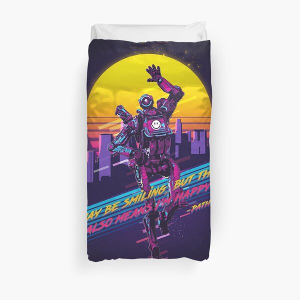 Apex legends - Pathfinder 80s retro Duvet Cover