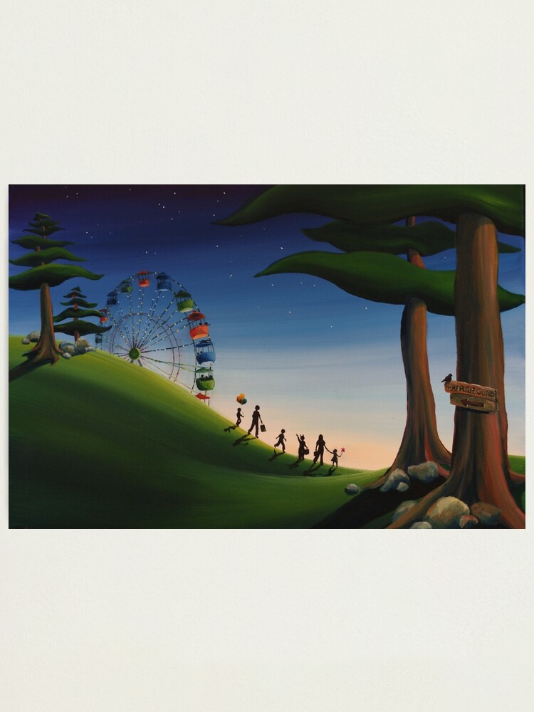 Vista alternativa de Lámina fotográfica rumbo a casa desde el show. Inspirado en el Brisbane Ekka.
Pintura por encargo.
Óleo sobre lienzo de 12 x 16 pulgadas.
Los diez mejores :
Pintores en tiempos modernos - Desafío de arte narrativo Diciembre de 2009.
Just Fun - Diversión en el desaf