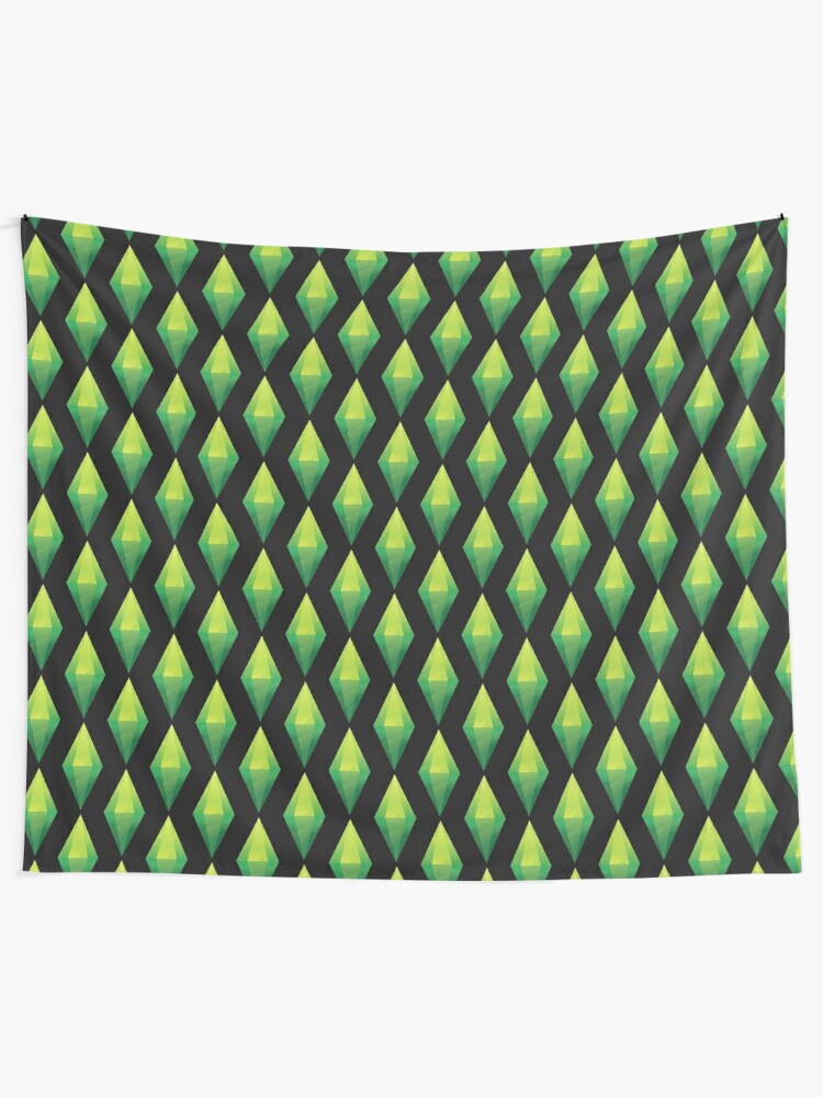 Plumbob The Sims Tapestry For Sale By Vanidorr Redbubble