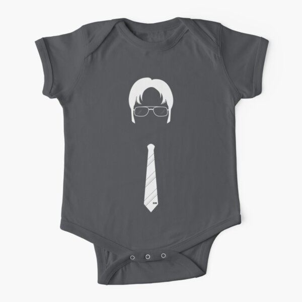 Dwight Schrute Short Sleeve Baby One-Piece