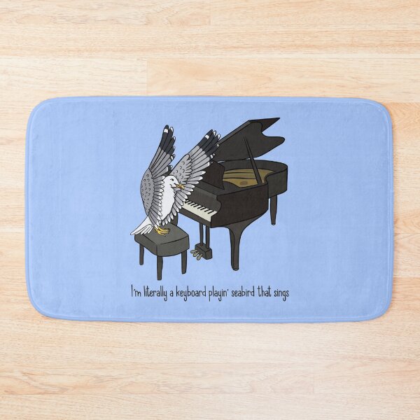 Item preview, Keyboard Playing Seabird That Sings designed and sold by AliceCorsairs.