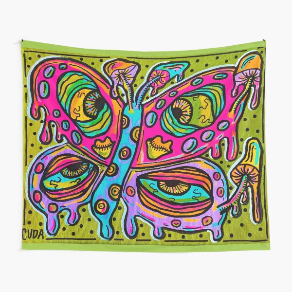 Butterfly Eyes Tapestry