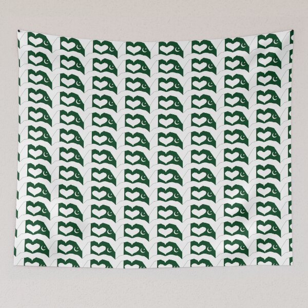 Item preview, We Heart Pakistan Patriot Flag Series designed and sold by Carbon-Fibre Media.