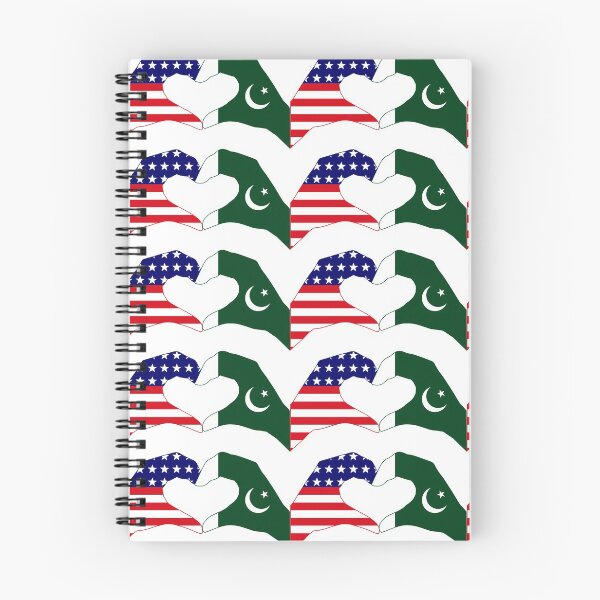 Item preview, We Heart USA & Pakistan Patriot Flag Series designed and sold by Carbon-Fibre Media.