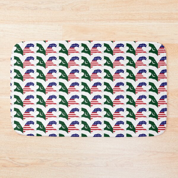 Item preview, We Heart USA & Pakistan Patriot Flag Series designed and sold by Carbon-Fibre Media.