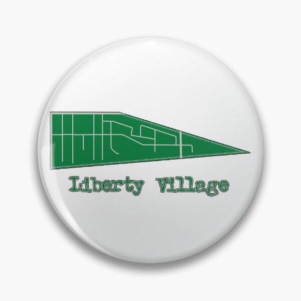 Item preview, Liberty Village Map designed and sold by TeeOhGraphics.