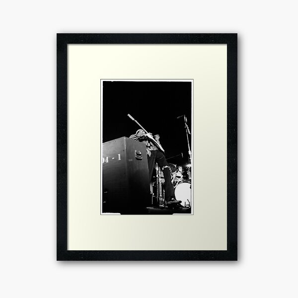 Jimi at the 03:05:69 show at Maple Leaf Gardens Framed Art Print
