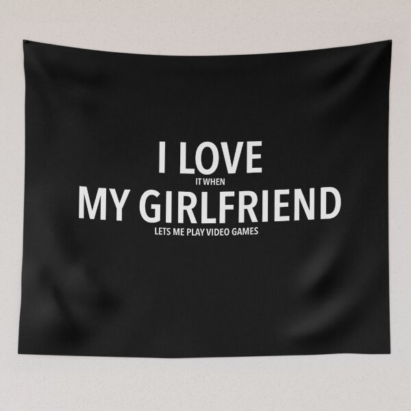 Item preview, boyfriend gift funny, Boyfriend Christmas Gift, I love it when my girlfriend lets me play video games, Gift for boyfriend designed and sold by SLV7R.