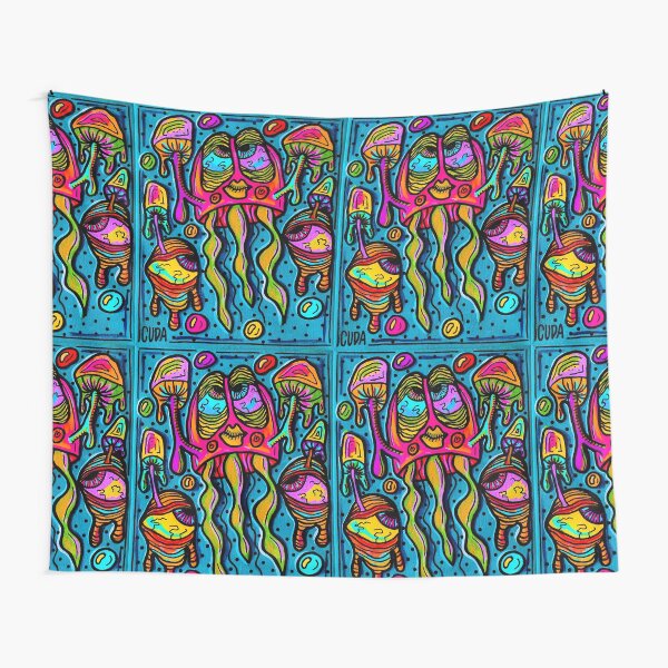 Jellyfish Eyes Tapestry