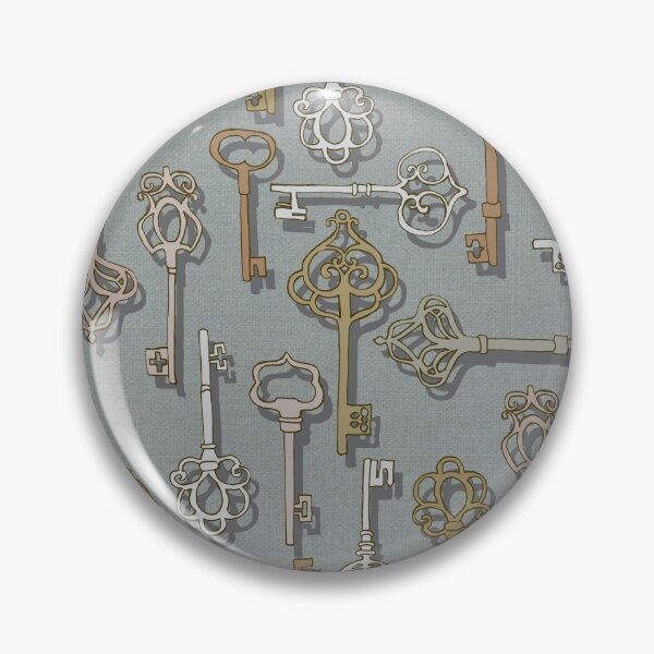 Item preview, Antique Keys Silver Metal designed and sold by Cecilia Mok.