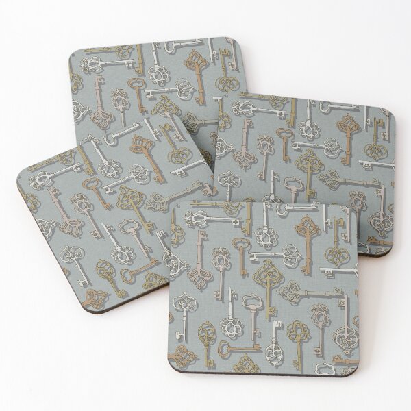 Item preview, Antique Keys Silver Metal designed and sold by Cecilia Mok.