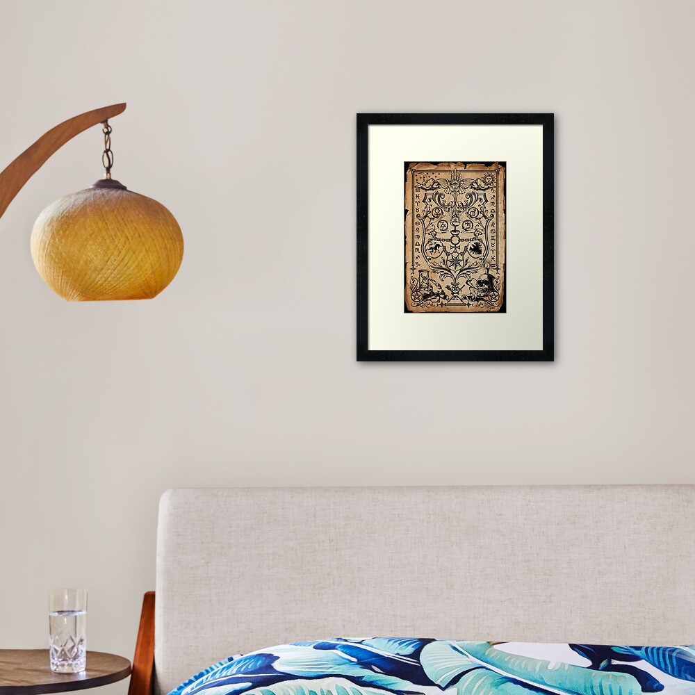 Item preview, Framed Art Print designed and sold by RavenWake.