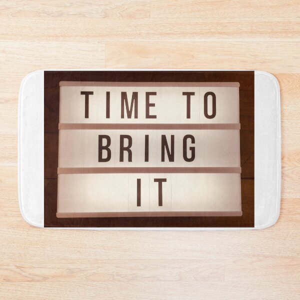 Item preview, Time to Bring It designed and sold by RachelAlbang.