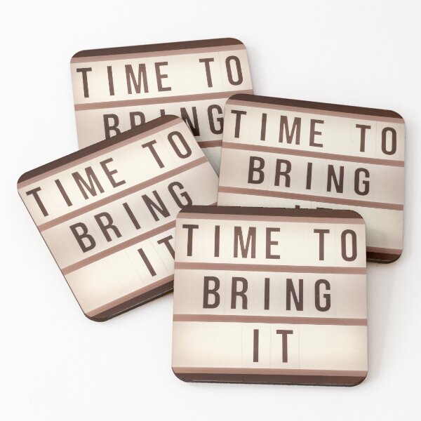 Item preview, Time to Bring It designed and sold by RachelAlbang.