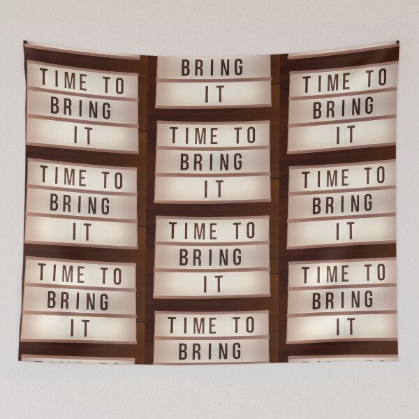 Item preview, Time to Bring It designed and sold by RachelAlbang.