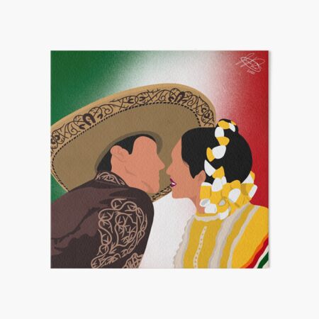 Besos Art Board Print