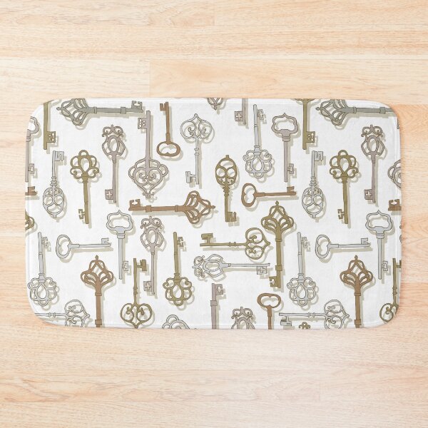 Item preview, Antique Keys White Metal designed and sold by Cecilia Mok.