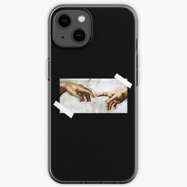 Hand Of God, The Creation of Adam T-shirt iPhone Soft Case