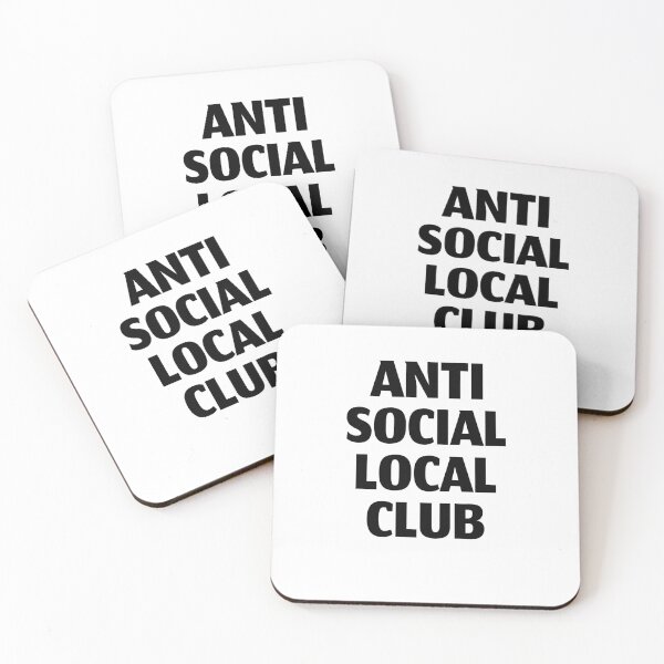 Item preview, Anti Social Local Club designed and sold by CatMonkStudios.