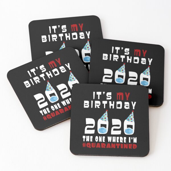 Item preview,  Its My Birthday 2020 The One Where Im Quarantined Social Distancing Gifts  designed and sold by AnimaLovers.