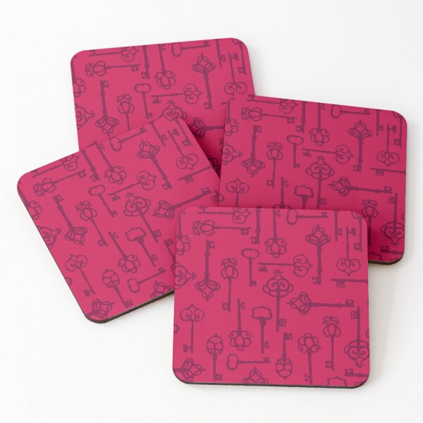 Item preview, Antique Keys Red designed and sold by Cecilia Mok.