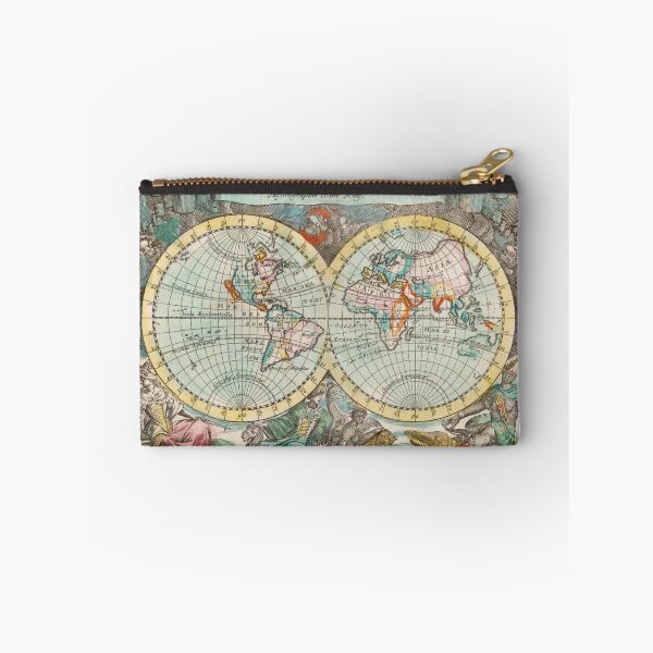Item preview, Vintage Map of the World  designed and sold by upoutandaway.