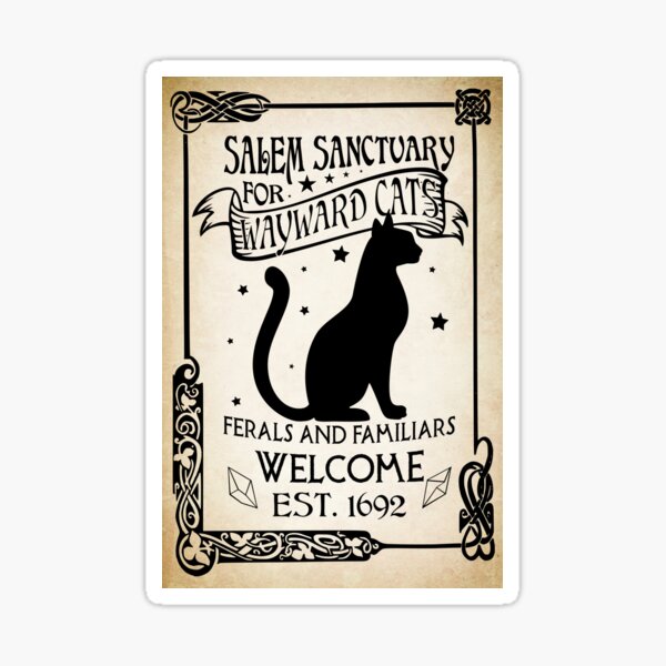 Item preview, Black Cat Salem designed and sold by Calais99.