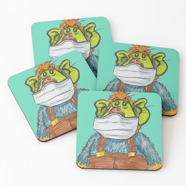 Item preview, Cross Infection (con)Troll with face mask designed and sold by MA-TE.