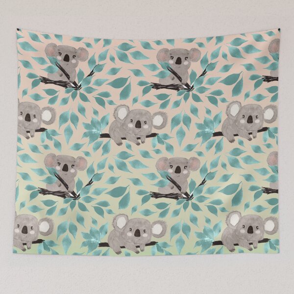Item preview, Cute Koala Bears Nature Watercolour Pattern - Animals designed and sold by MysticMagpie.