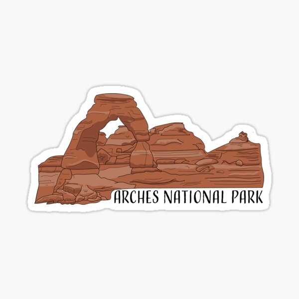 Item preview, Arches National Park designed and sold by redrobinmerc.