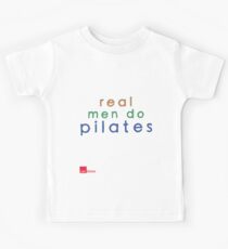 Real Men Do Pilates Kinder T-Shirt