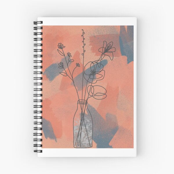 Item preview, colorful simple flowers in vase designed and sold by eaudrey93.