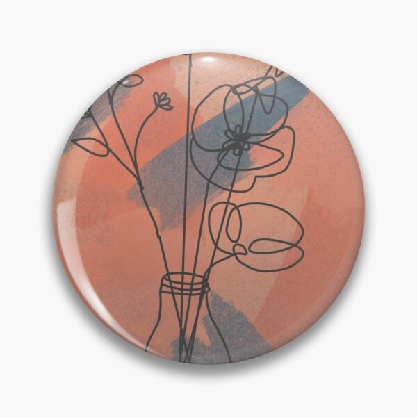 Item preview, colorful simple flowers in vase designed and sold by eaudrey93.