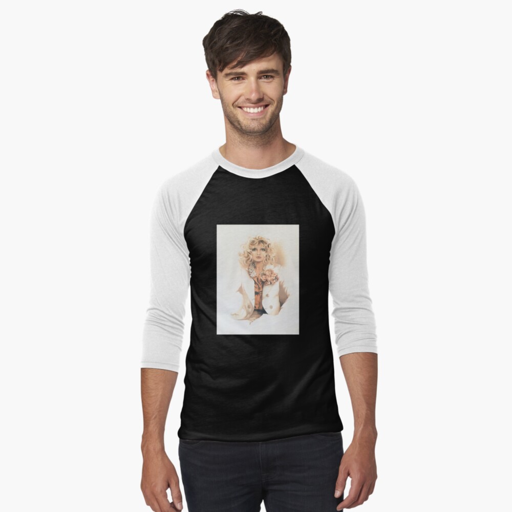 Item preview, Baseball ¾ Sleeve T-Shirt designed and sold by sara-moon.