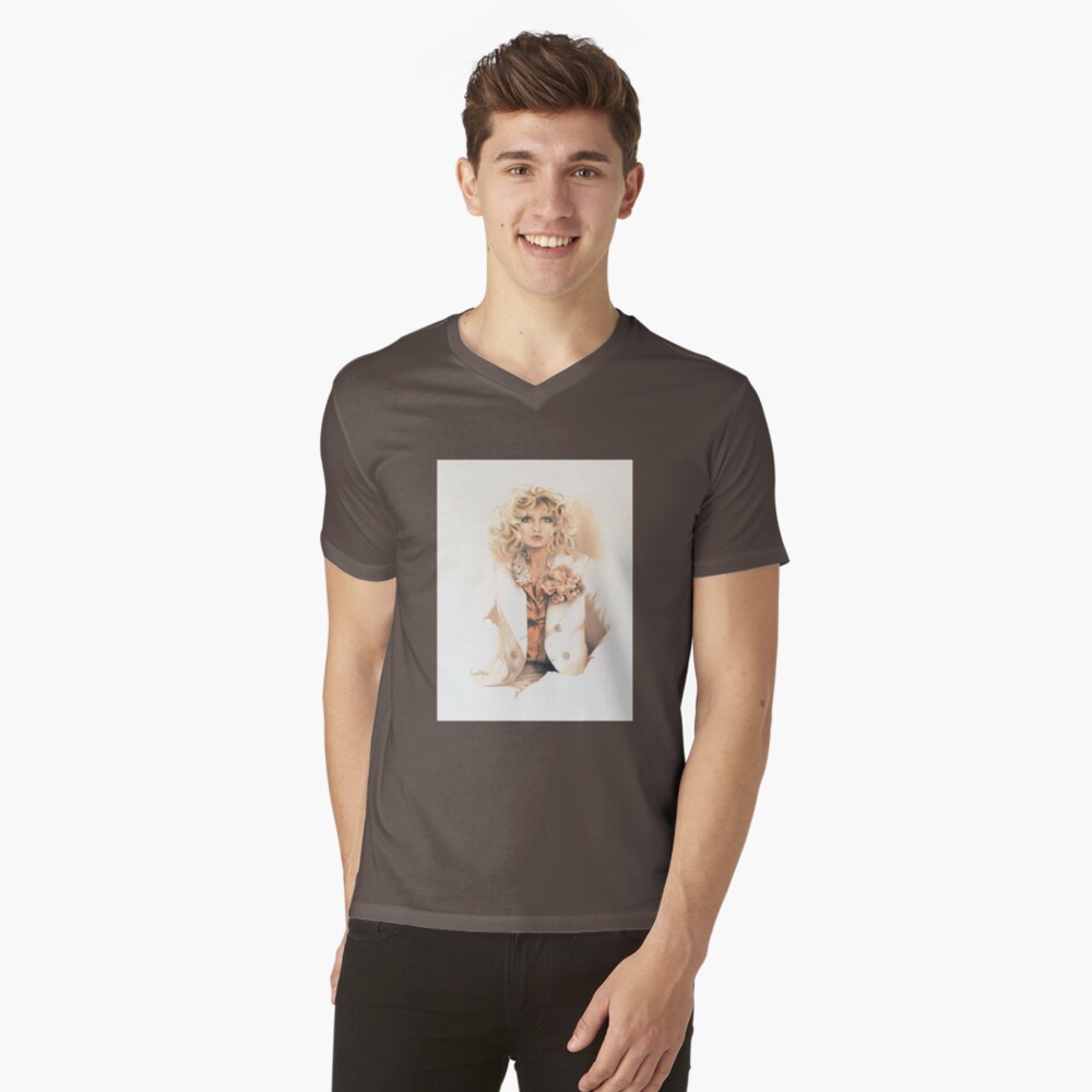 Item preview, V-Neck T-Shirt designed and sold by sara-moon.