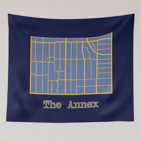 Item preview, The Annex Map designed and sold by TeeOhGraphics.