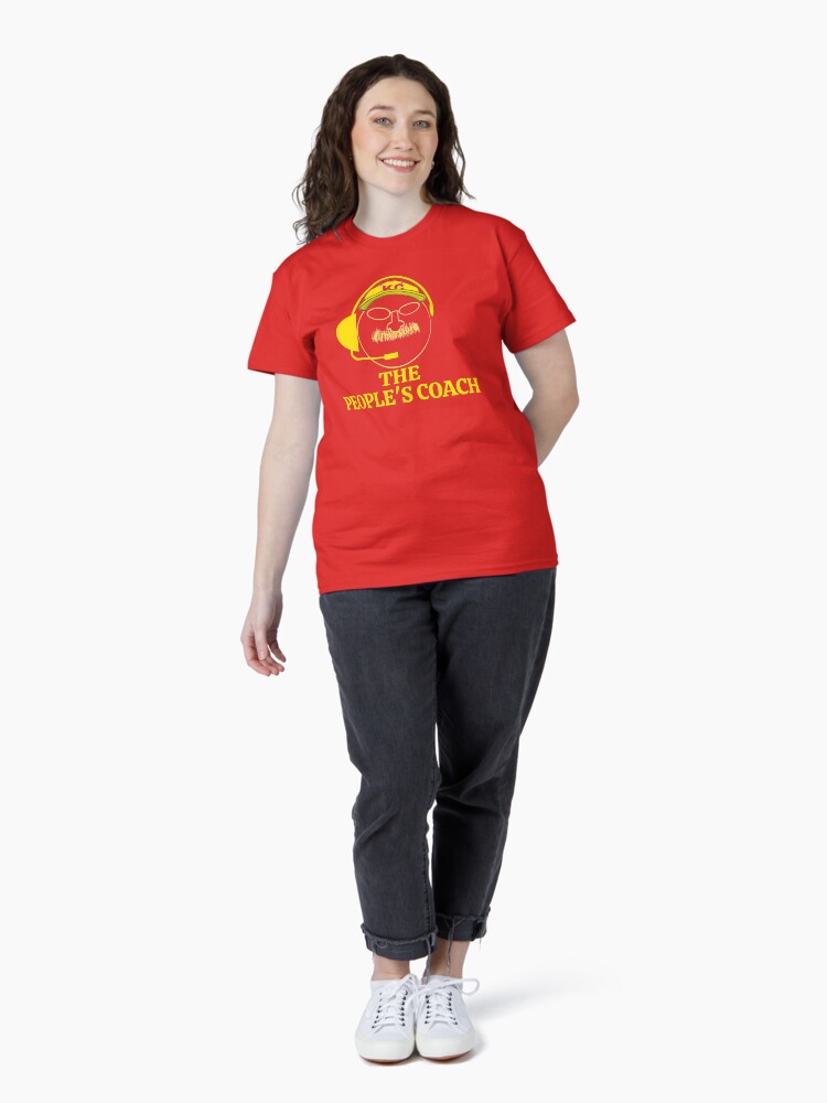 Thumbnail 4 of 7, Classic T-Shirt, Coach Reid The Peoples Coach KC Design designed and sold by KCSportswear.