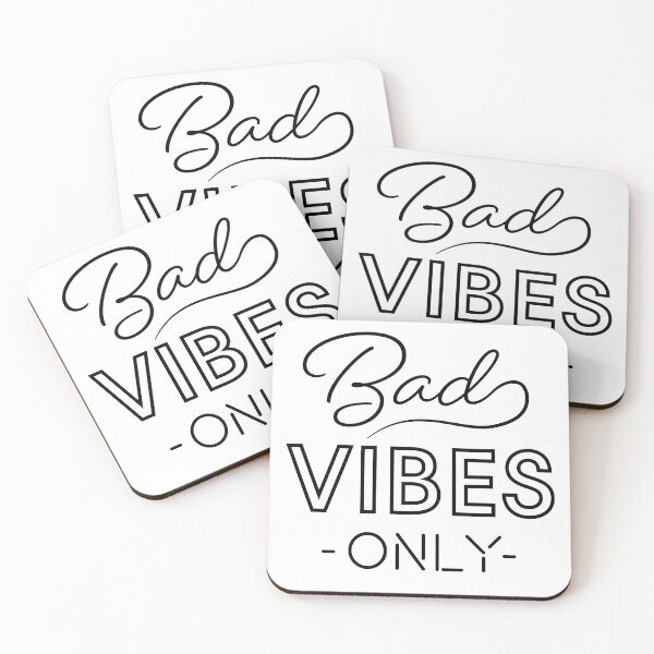 Item preview, Bad Vibes Only - Black designed and sold by consolecadet.
