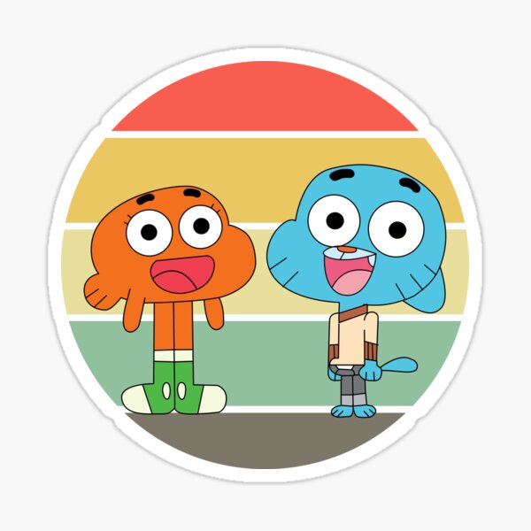 Gumball and Darwin The amazing world of Gumball Sticker