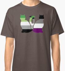 Aro Ace Pride Cats Classic T-Shirt
