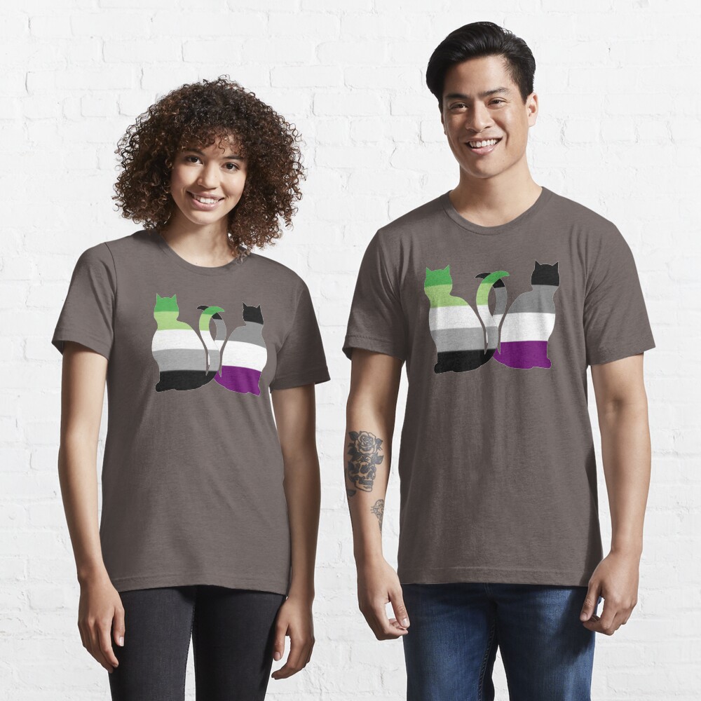 "Aro Ace Pride Cats" Tshirt for Sale by shaneisadragon Redbubble