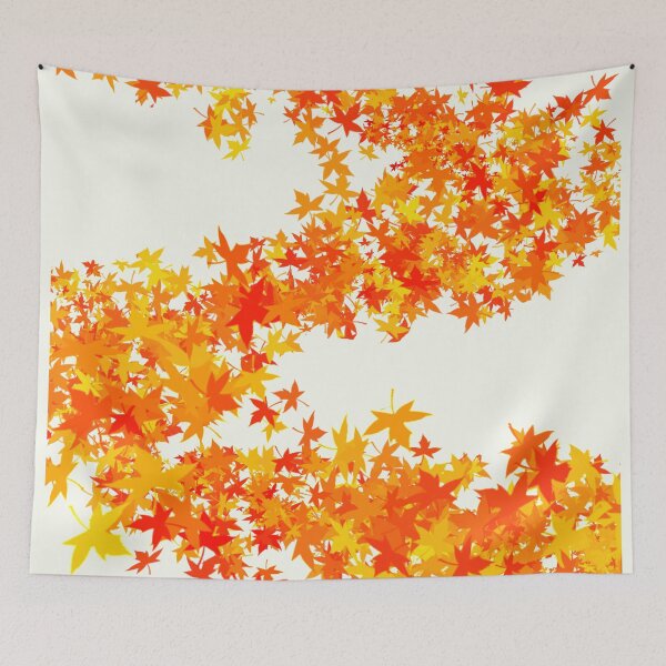 Item preview, Leaves flowing with wind like river designed and sold by vineeth.