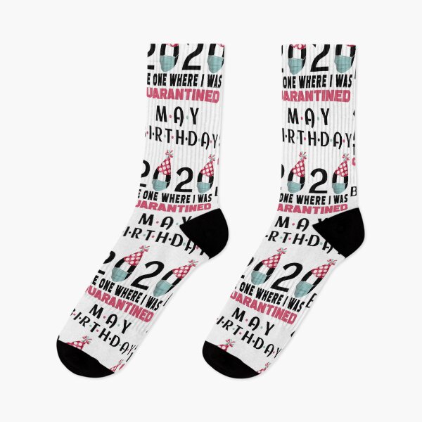 Item preview, May Birthday 2020 The One Where I'm Quarantined Quote Funny Social Distancing Birthday Gift Idea  designed and sold by AnimaLovers.