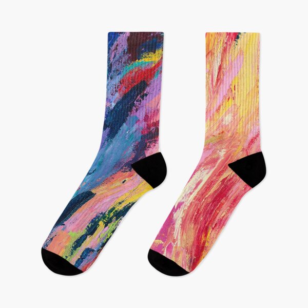 Item preview, Expressive Colorful Painting by Courtney Hatcher designed and sold by cghatcherart.