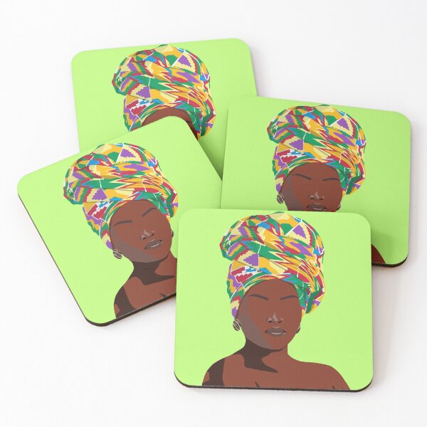 Item preview, Beautiful Lady in Headgear  designed and sold by dyesandpigments.