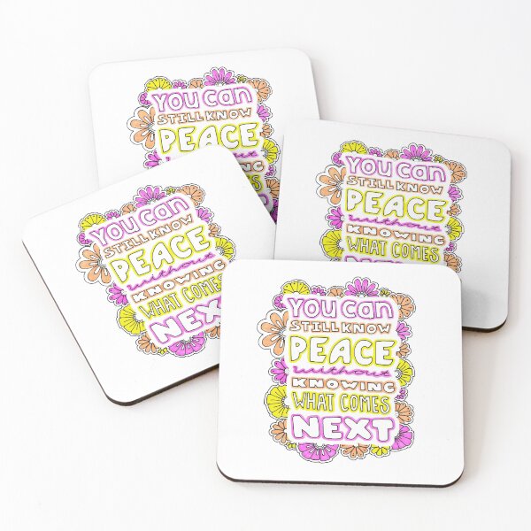 Item preview, "You Can Still Know Peace Without Knowing What Comes Next"  designed and sold by daisytodd.