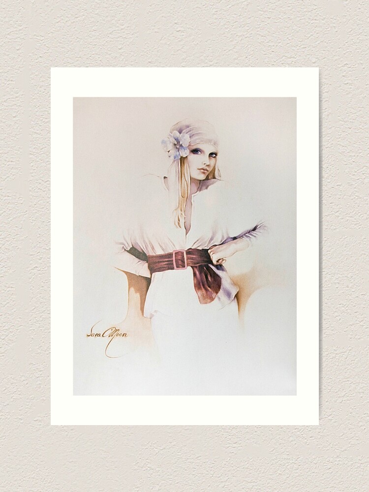 Thumbnail 1 of 3, Art Print, Yvette designed and sold by sara-moon.