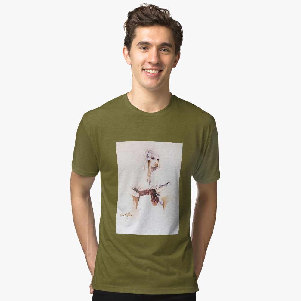 Item preview, Tri-blend T-Shirt designed and sold by sara-moon.