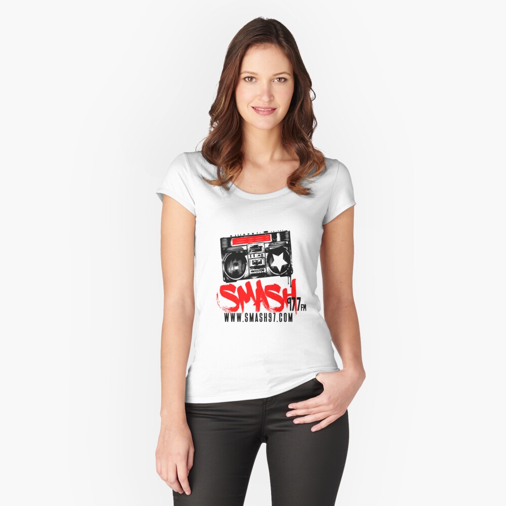 Item preview, Fitted Scoop T-Shirt designed and sold by iamtruwealth.