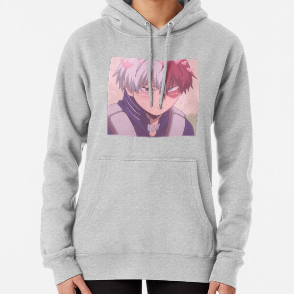 BNHA: Todoroki Edit 2 Sticker Sweat à capuche épais